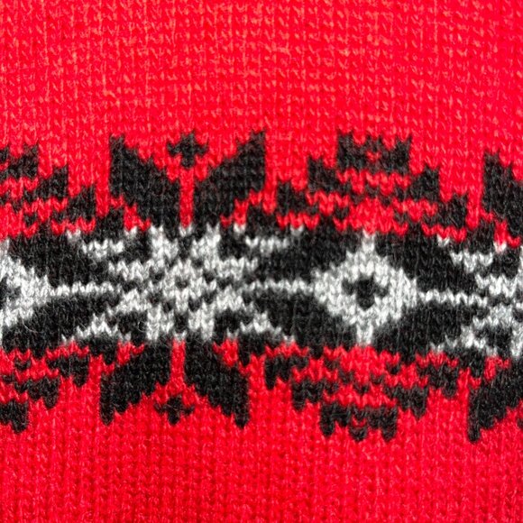 CLAN DOUGLAS VINTAGE SKI CASHMERE FAIR ISLE NORDIC SWEATER MADE IN SCOTLAND - M - Picture 7 of 11